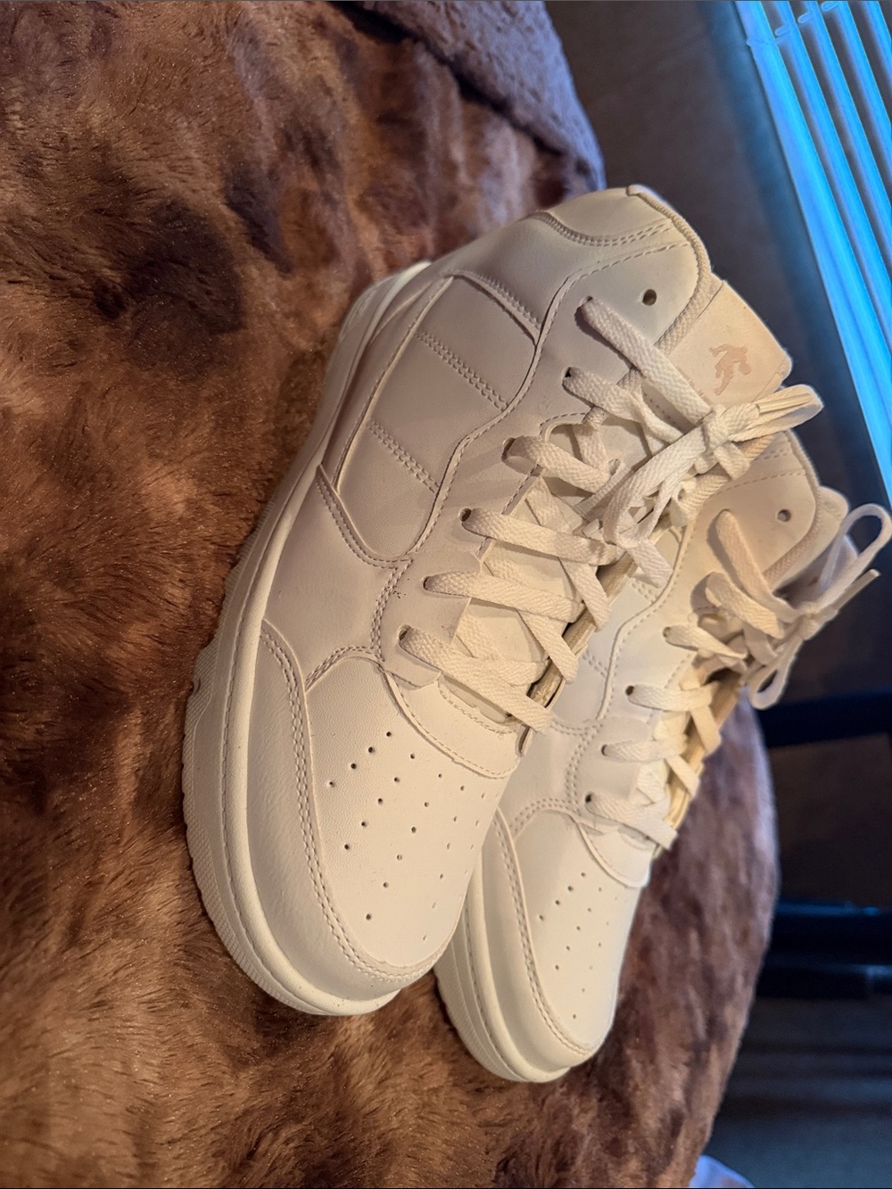 And1 White High-Top Sneakers